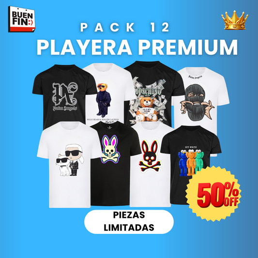 Playera Premium 12Psz