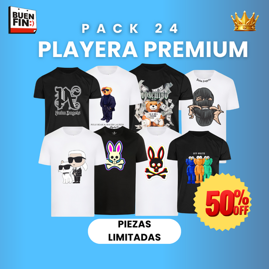 Playera Premium 24Psz