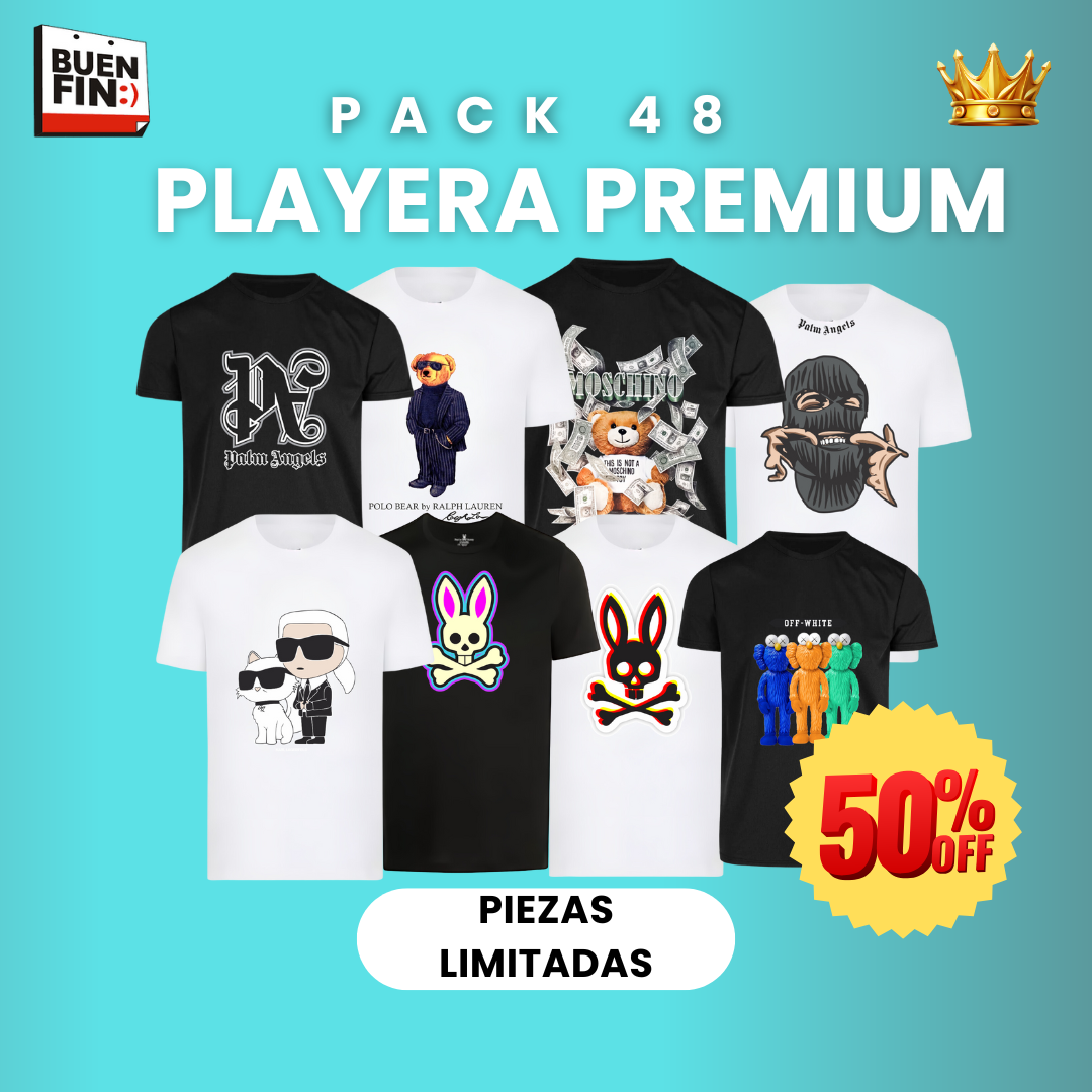 Playera Premium 48Psz