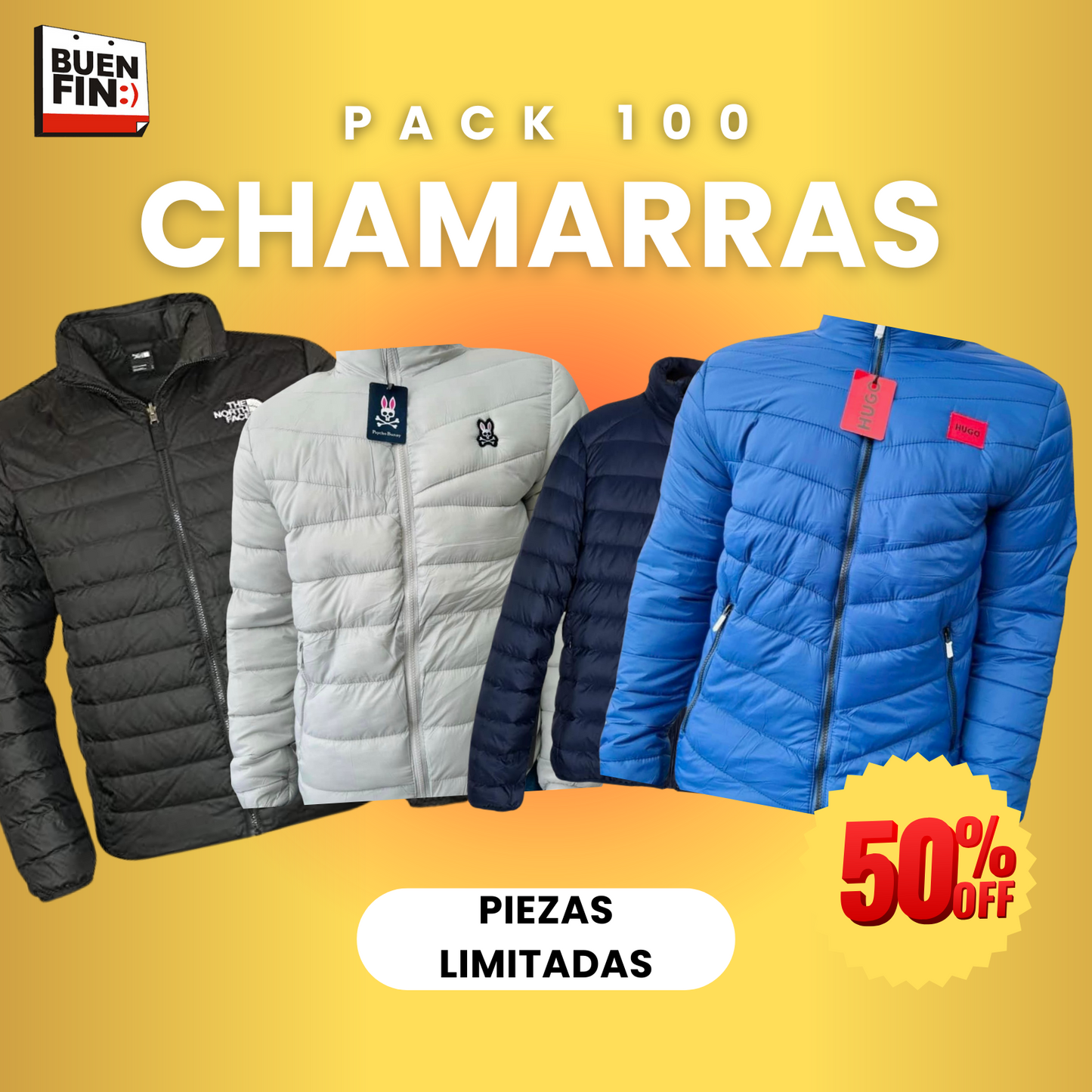 Chamarra ELITE 100pzs