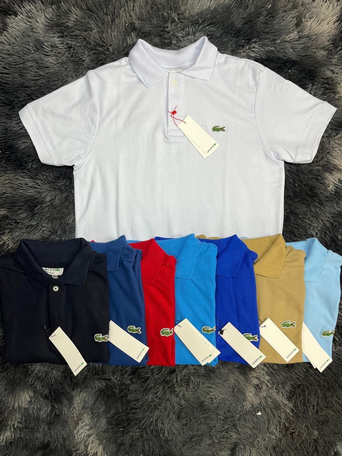 PLAYERA POLO LISA 10 PZAS