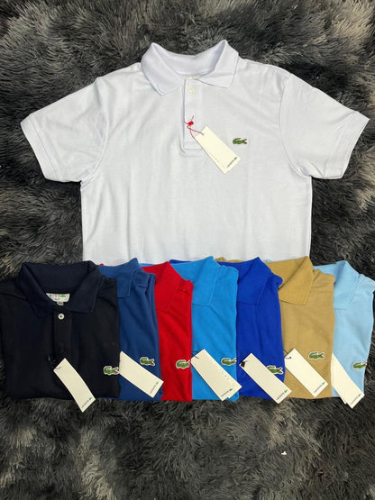 PLAYERA POLO LISA 10 PZAS